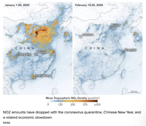 Coronavirus Gives the Environment a Break